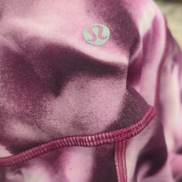 Lululemon Train Times 7/8 Pant *25" Blush Blossom Alpine White Candy Pink - Picture 6 of 9